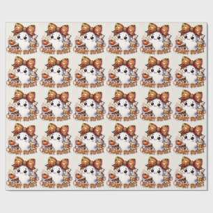 Papel De Regalo Dulce Fantasma Espeluznante