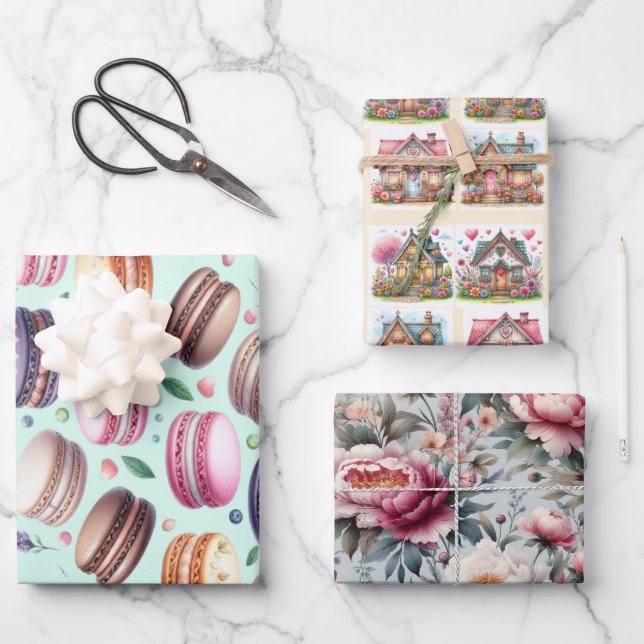 Papel de Regalo Dulce Hogar (Anverso)