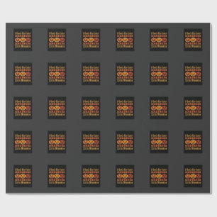 Papel De Regalo Dulce o Truco de Halloween Pequeños Monstruos Cala