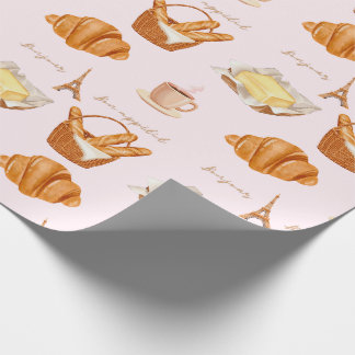 Papel De Regalo Dulce Panadería Francesa