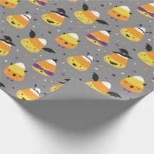 Dulces de Halloween lindos en disfraz gris