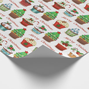 Papel De Regalo Dulces del navidad