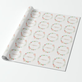 Papel De Regalo Dulces Navidades de panadería