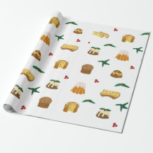 Dulces y muérdago del navidad