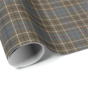 Papel De Regalo Duncan Clan Weathered Tartan