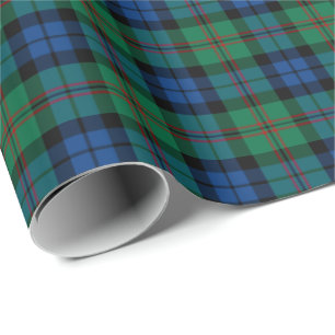 Papel De Regalo Dundas Clan Tartan