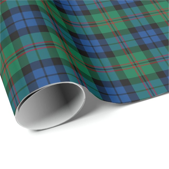 Papel De Regalo Dundas Clan Tartan (Esquina del rollo)