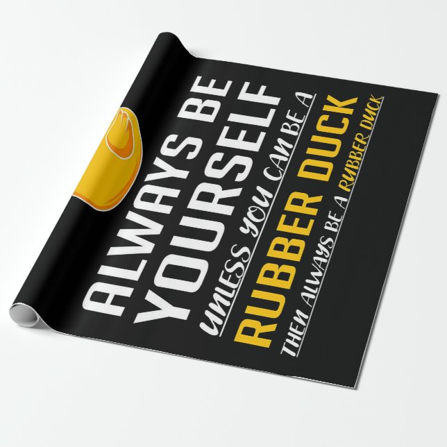 Papel De Regalo e BatMan Duck (Desenrollado)