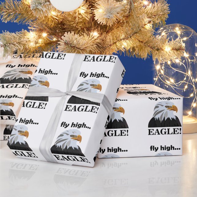 Papel De Regalo Eagle Bald Eagle Fly High Eagle (Vacaciones)