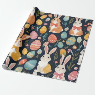 Papel De Regalo Easter Boho Bunny Collection