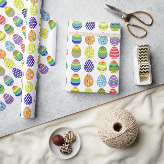 Papel De Regalo Easter eggs wrapping paper (Artesanía)