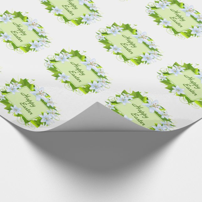 Papel De Regalo Easter Lilies (Esquina)