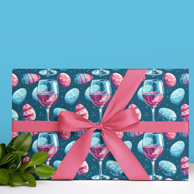 Papel De Regalo Easter Wine Lover (Subido por el creador)