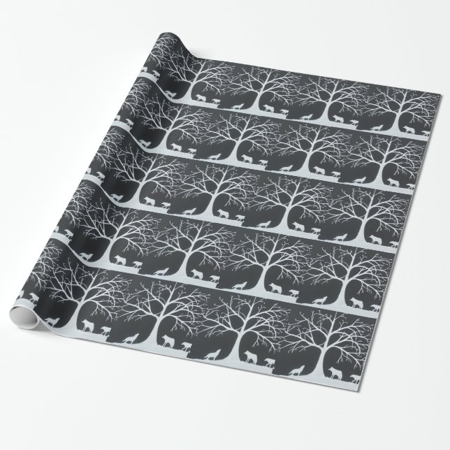 Papel De Regalo Eclipse del lobo (Desenrollado)