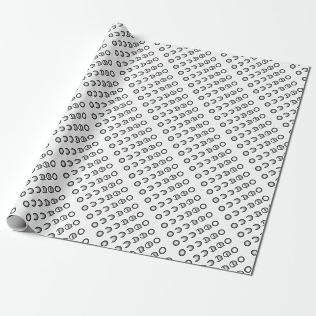 Papel De Regalo eclipse lunar (Desenrollado)
