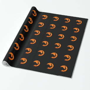 Papel De Regalo Eclipse solar del perfil del elefante