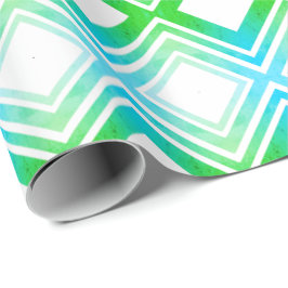 Papel De Regalo Ecologista verde y Verde azulado
