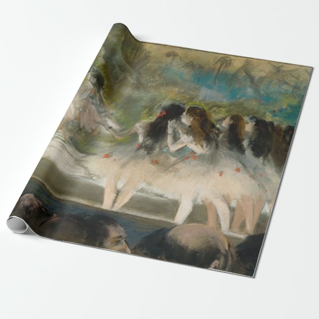 Papel De Regalo Edgar Degas - Ballet en la ópera de París (Desenrollado)