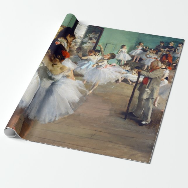 Papel De Regalo Edgar Degas - La clase de danza (Desenrollado)