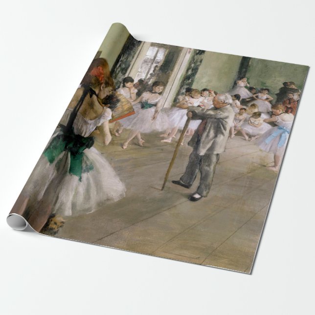 Papel De Regalo Edgar Degas - La clase de danza (Desenrollado)