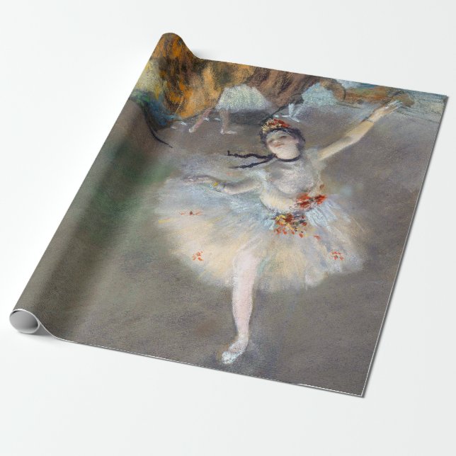 Papel De Regalo Edgar Degas - La estrella / bailarina en el escena (Desenrollado)