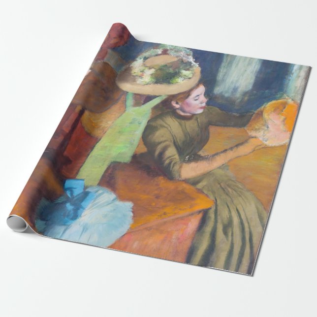 Papel De Regalo Edgar Degas - La Tienda de Millinery (Desenrollado)