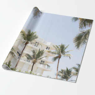 PAPEL DE REGALO EDIFICIO BLANCO Y BEIGE