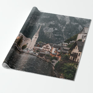PAPEL DE REGALO EDIFICIO DE CONCRETO MARRÓN Y BLANCO CERCA DEL CUE