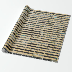 Papel De Regalo Edificio de hormigón marrón y blanco