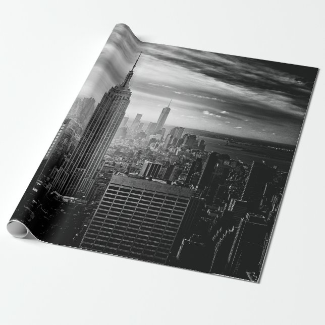 Papel De Regalo Edificio Empire State de Nueva York (Desenrollado)