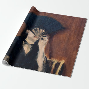 Papel De Regalo Edouard Manet - Berthe Morisot con un abanico