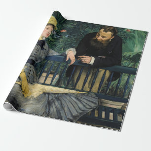 Papel De Regalo Edouard Manet - En el Invernadero