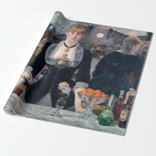 Papel De Regalo Edouard Manet - Un bar en el Folies-Bergere