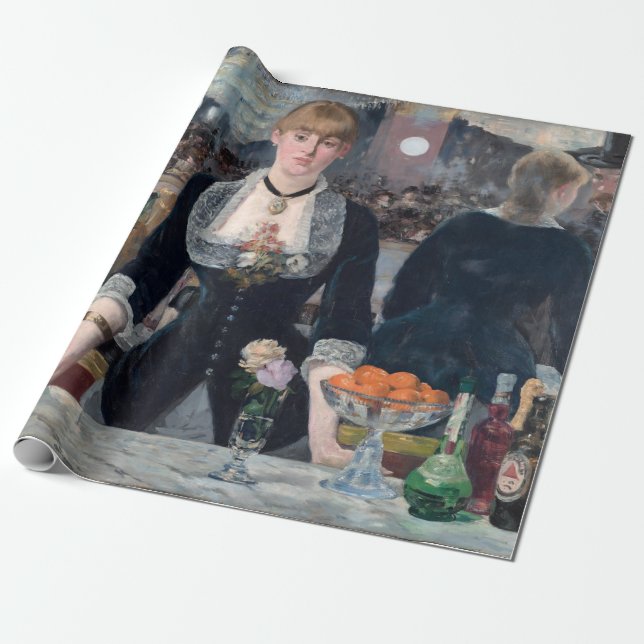 Papel De Regalo Edouard Manet - Un bar en el Folies-Bergere (Desenrollado)