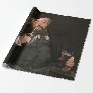 Papel De Regalo Edouard Manet - Un buen vaso de cerveza / Le bon b