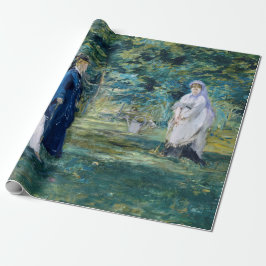 Papel De Regalo Edouard Manet - Un juego de croquet