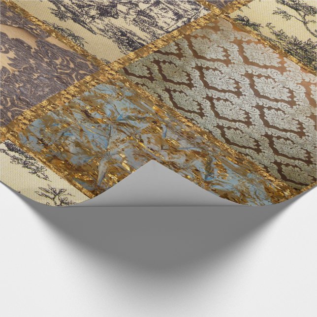 Papel De Regalo Edredón elegante 15 de Capetian (Esquina)