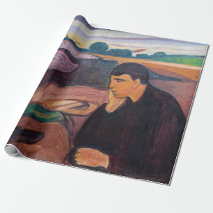 Papel De Regalo Edvard Munch - Melancholy 1894