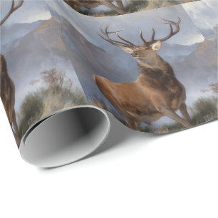 Papel De Regalo Edwin Henry Landseer   El Monarca del Glen