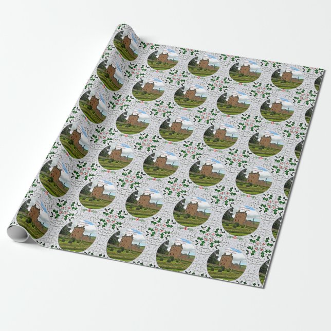 Papel De Regalo Edzell Castle - Lindsay Clan (Desenrollado)