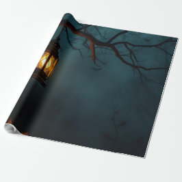 Papel De Regalo Eerie Halloween Lantern Gift Wrap – Limited