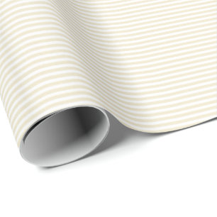 Papel De Regalo efecto seersucker preppy franja amarilla clásico