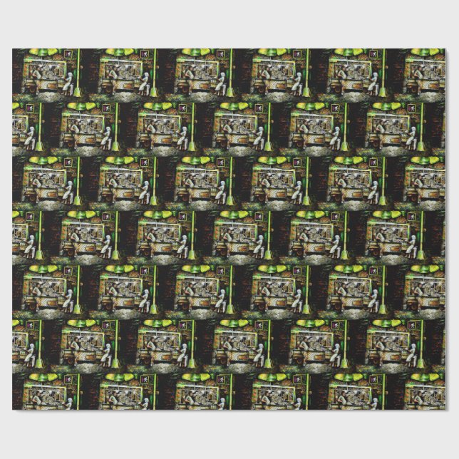 Papel De Regalo Efusivo (Superficie plana)