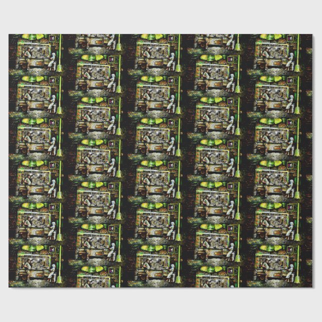 Papel De Regalo Efusivo (Superficie plana)