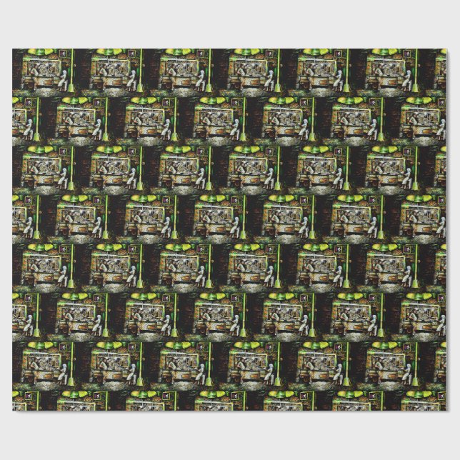 Papel De Regalo Efusivo (Superficie plana)