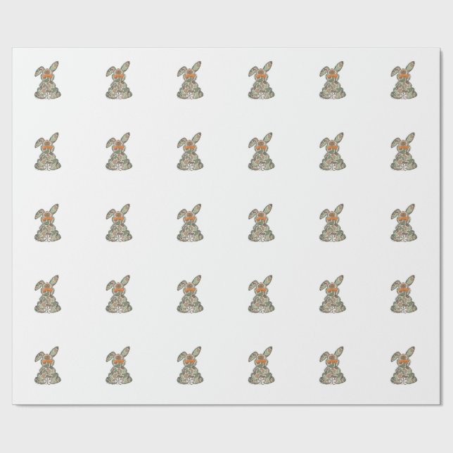 Papel De Regalo Egg Hunter Camo Easter Toddler Easter Day Camo Eas (Superficie plana)