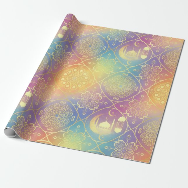 Papel De Regalo Eid/Ramadan Wrapping Paper (Desenrollado)