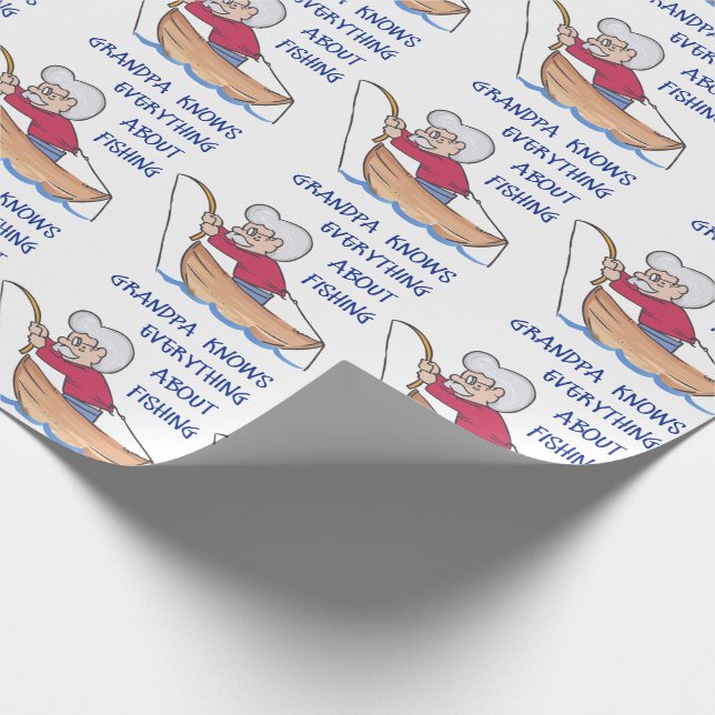 Papel De Regalo El abuelo sabe (Esquina)