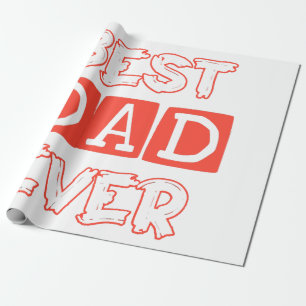 Papel De Regalo El amor de los padres es el mejor padre de la hist