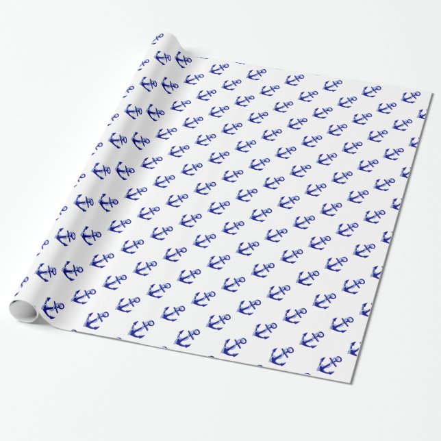 Papel De Regalo El ancla de la nave (Desenrollado)